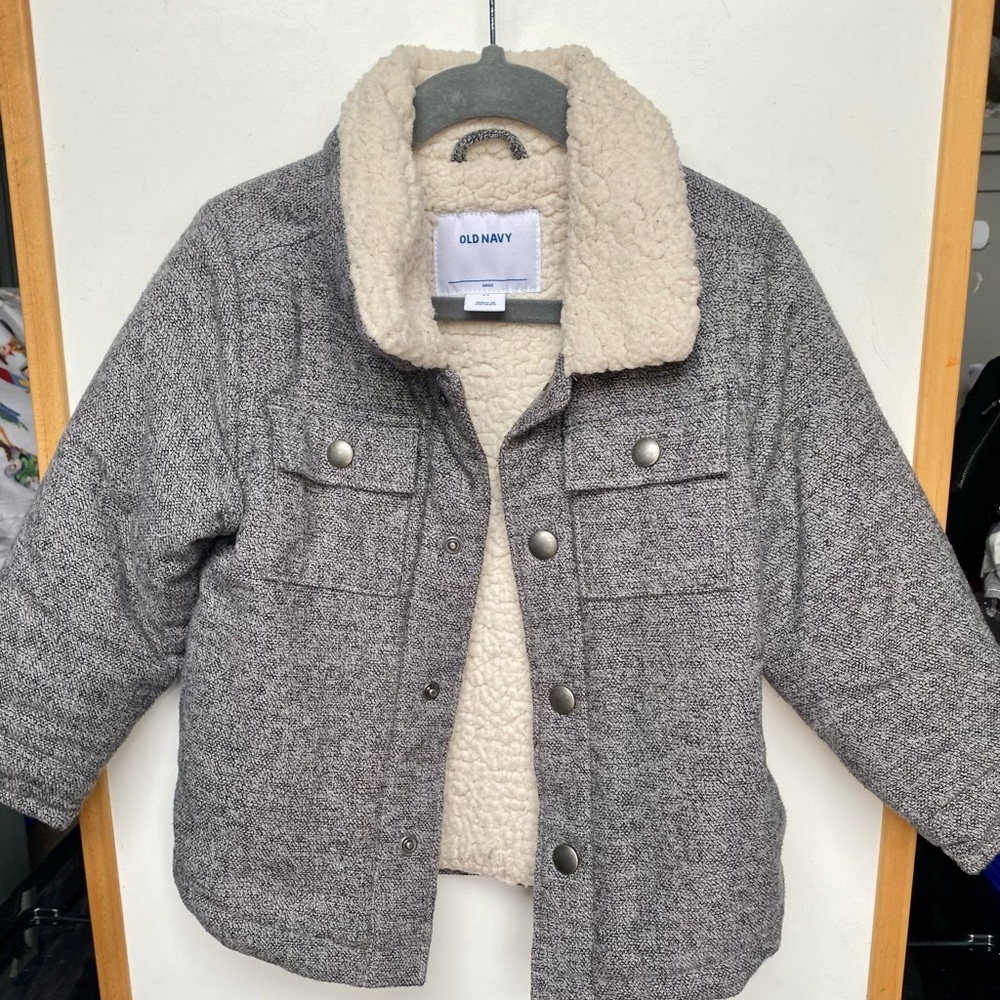 Old Navy Sherpa Lined Jacket